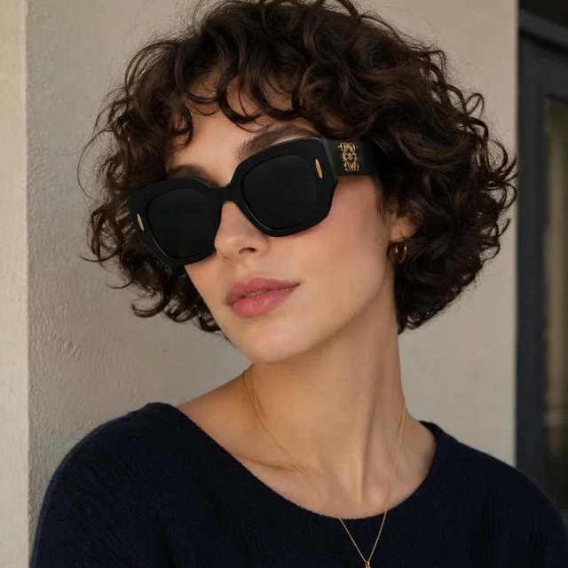 عینک آفتابی زنانه مربعی لووه مدل SHELBY 102984993